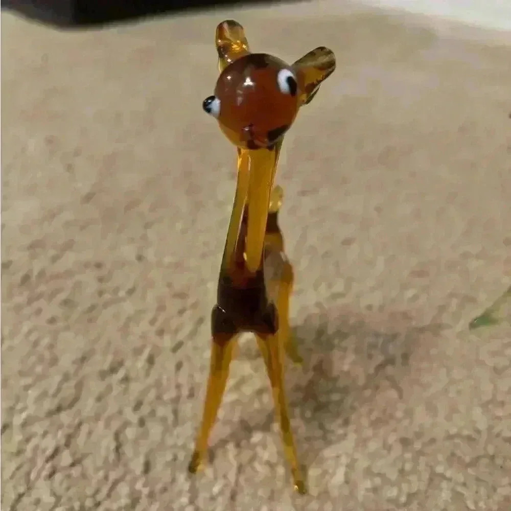 Horse And Deer Glass Figurines  - Picture 4 of 16